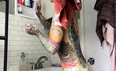 Hottest brunette solo webcam masturbation 2