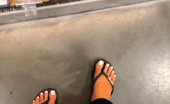 Foot Fetish Close Up Feet And Toes Tease