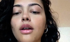 Brunette Solo Webcam Masturbation