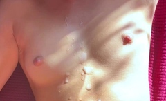 Busty amateur blonde gf hardcore sex with her bf