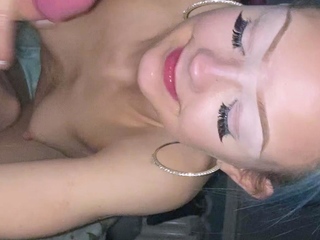 Shae Summers fucking a big cock close up