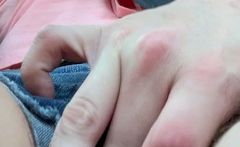 Amateur blonde teen solo dildo