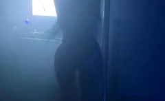 Amateur striptease and Solo masturbation