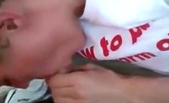 Twink Blows Amateur Man