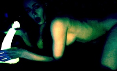 Chubby Brunette Big Boobs Dildo Masturbation