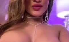 Big boobs milf masturbates with her dildo