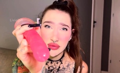 Cock Sucking Redhead With A Foot Fetish