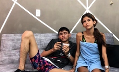 Valerie Amateur French Teen does BlowJob