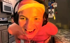 Amateur brunette Michelle with small tit