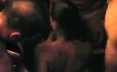 Gang Bang with Big-Titted Amateur Girl