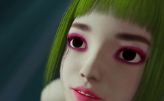 Sexy futanari fucks haed 18yo beauty Yuna in crylab