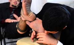 Unexpected Feet Desire On Set