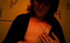 Mature Russian Amateur Irina Shows Off On Webcam